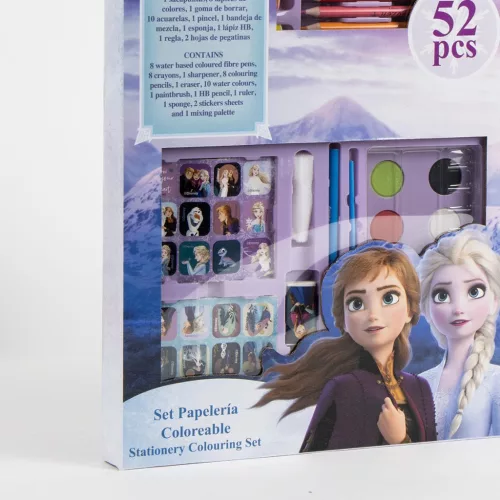 Sada písacích potrieb Disney Frozen Seek Adventure v kufríku