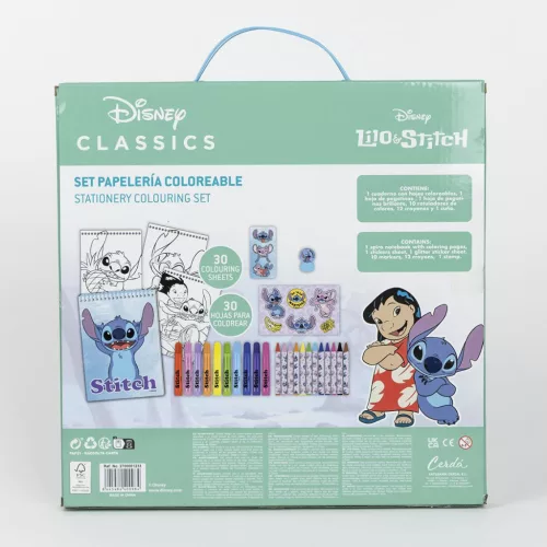 Disney Lilo a Stitch, Sada písacích potrieb Hviezdny pes Holo Fruits