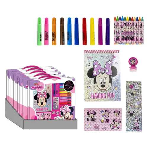 Sada písacích potrieb Disney Minnie Having Fun