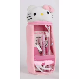 Plyšový držiak na pero Hello Kitty v bielom prevedení.