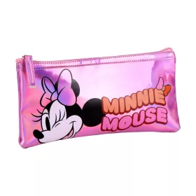   Detská kozmetická taštička s držiakom na pero Disney Minnie Iridescent