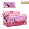 Detská kozmetická taštička s držiakom na pero Disney Minnie Iridescent