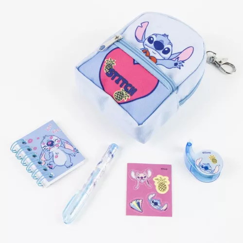 Disney Lilo und Stitch, Der Sternenhund Ananas Mini-Taschen-Schlüsselanhänger-Set
