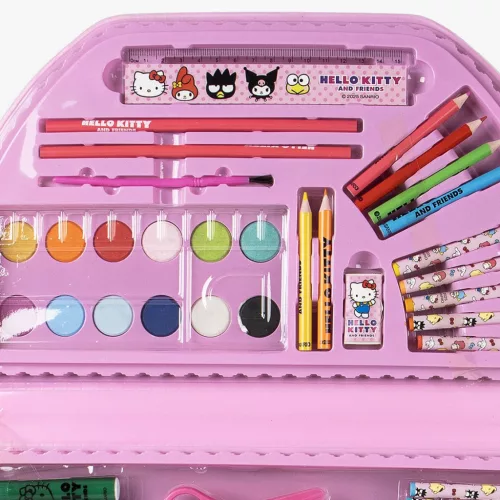 Sada písacích potrieb Hello Kitty Friends 50 ks