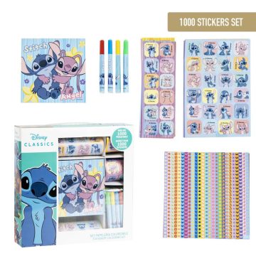   Disney Lilo és Stitch, A csillagkutya Angel 1000 db-os matrica szett