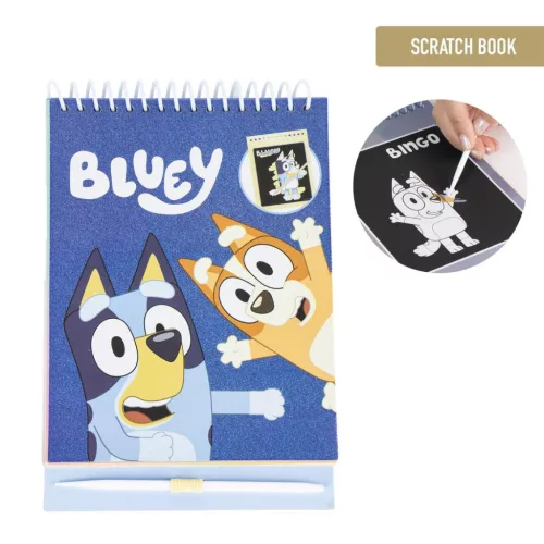 Bluey Bingo Rubbel- und Malset