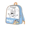 Bluey Friends színezhető hátizsák, táska 38 cm