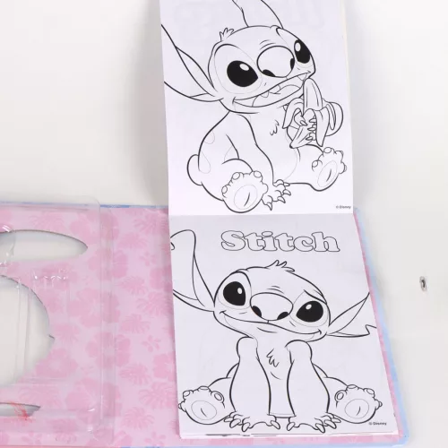 Disney Lilo und Stitch, Der Sternenhund Bananen-Malbuch-Set mit Vorlage