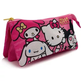 Hello Kitty Kawaii Cuties 3 rekeszes tolltartó 23 cm