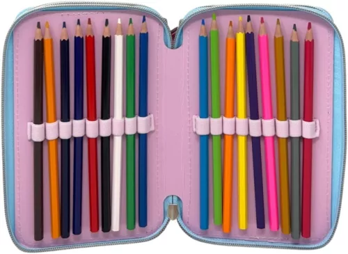 Disney Minnie Pink Dots tolltartó töltött 3 emeletes Giotto