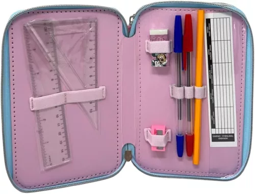 Disney Minnie Pink Dots tolltartó töltött 3 emeletes Giotto