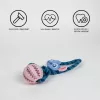 Disney Lilo és Stitch, A csillagkutya Alien kötél kutyajáték TPR labdával 24 cm