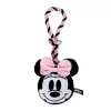Disney Minnie Pink sípoló kötél kutyajáték 30 cm