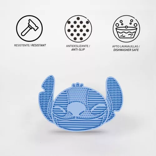 Disney Lilo és Stitch, A csillagkutya Blue szilikon etetőszőnyeg 24 cm