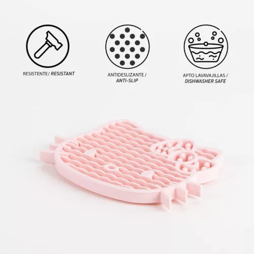 Hello Kitty Pink szilikon etetőszőnyeg 18 cm