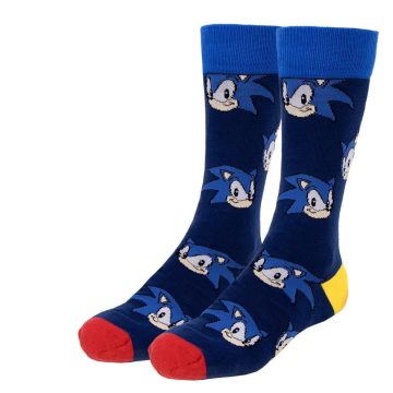 Sonic a sündisznó felnőtt hosszú szárú zokni 40/46