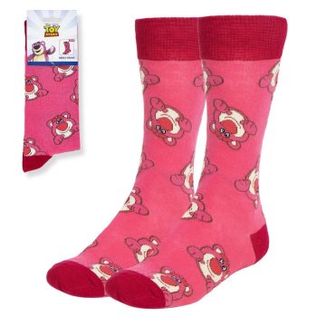   Disney Játékháború Lotso felnőtt hosszú szárú zokni 36/43