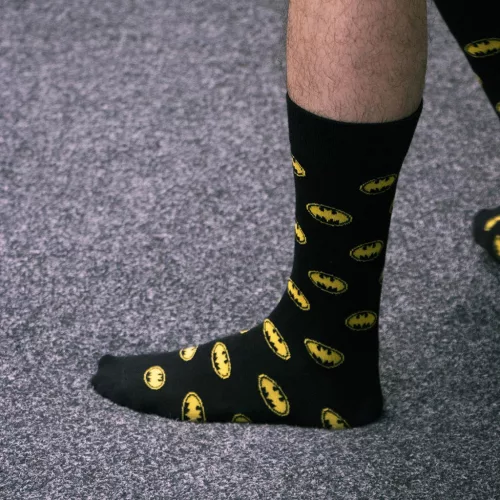 Pánske dlhé ponožky Batman Symbol 38/45