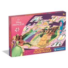   Interaktívne puzzle Disney Princezny Stretnutie 24 dielikov Clementoni