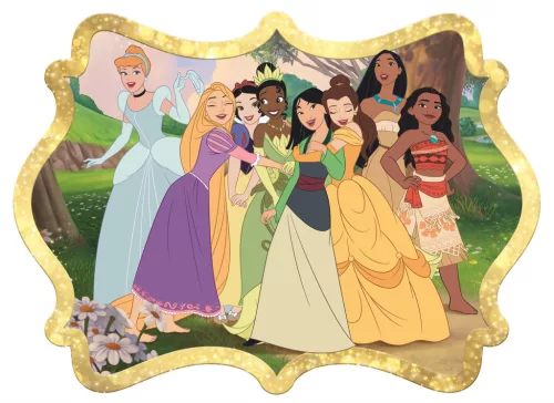 Interaktívne puzzle Disney Princezny Stretnutie 24 dielikov Clementoni