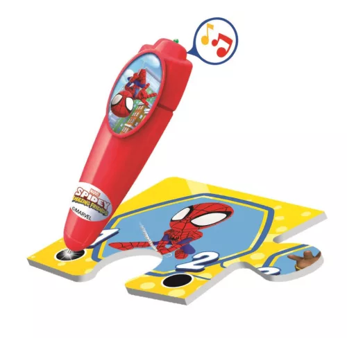 Interaktívne puzzle Spiderman, Spidey a priatelia, 24 dielikov, Clementoni
