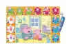 Interaktívne puzzle Prasiatko Peppa Čítanie s 24 dielikmi Clementoni
