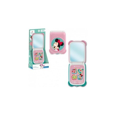 Disney Minnie Mirror interaktív összecsukható okostelefon Clementoni
