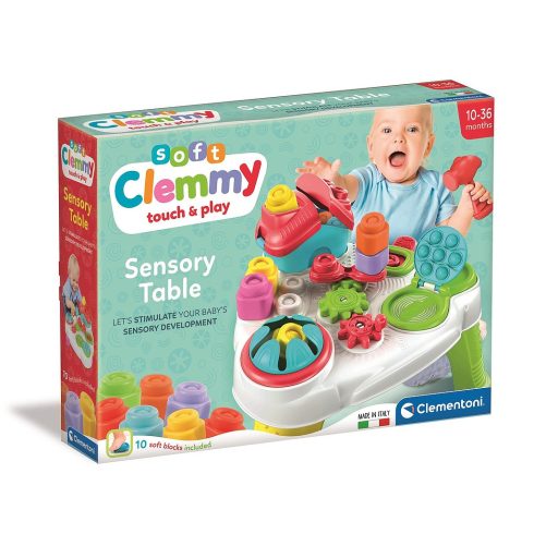 Színes Clemmy készségfejlesztő interaktív asztal Clementoni