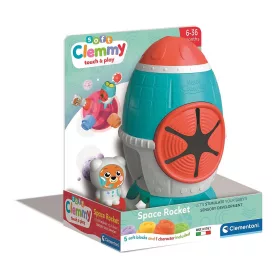   Weltraumrakete Clemmy, ein Spielzeug zur Förderung der Geschicklichkeit von Clementoni