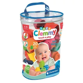   Šarene Clemmy mekane građevinske kocke 20 komada Clementoni