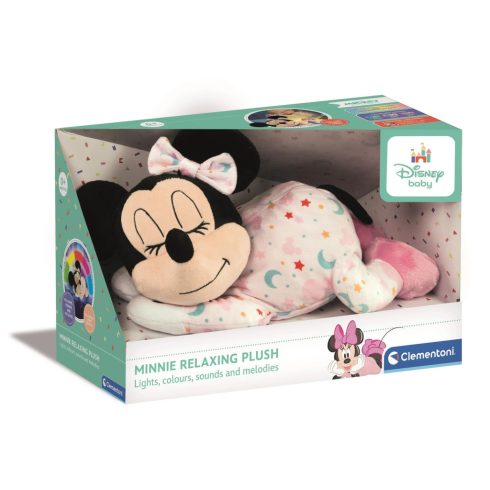Disney Minnie Tummy-Time elalvást segítő plüss játék Clementoni
