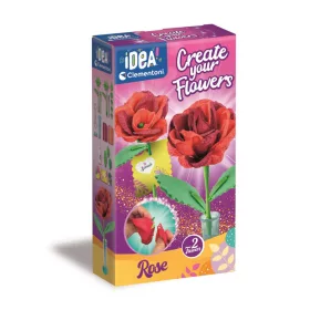 Blumenbastelset Rose 2-teilig Clementinen