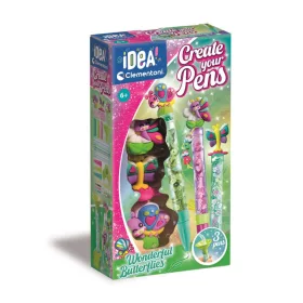 Bunte Schmetterlinge Stiftebastelset von Clementoni