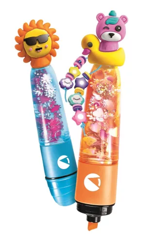 Buntes Crazy Summer Textmarker-Set von Clementoni