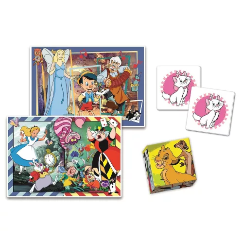 Disney Classics Magische 4-in-1-Spielzeugsammlung Clementoni
