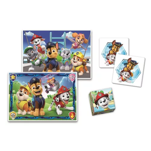 Paw Patrol Rickety Ridge 4 u 1 kolekcija igračaka Clementoni
