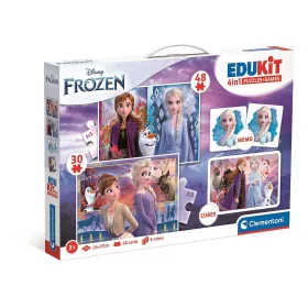   Disney Die Eiskönigin Staffeln 4 in 1 Spielzeugkollektion Clementoni