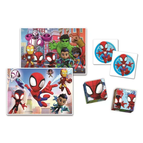 Spiderman Spidey 4-in-1-Spielzeugkollektion Clementoni