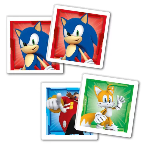 Sonic the Hedgehog Charaktere 4 in 1 Spielzeugkollektion Clementoni