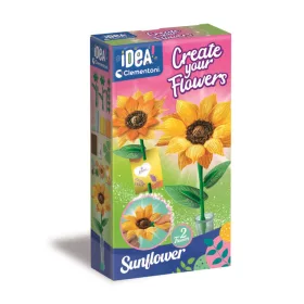 Blumenbastelset Sonnenblumen 2 Stück Clementinen