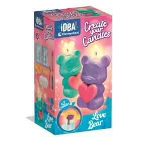 Teddybär-Liebeskerzen-Set von Clementoni