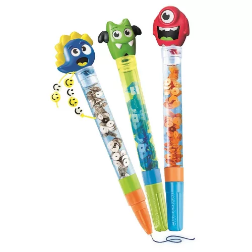 Buntes Monster-Stifte-Bastelset von Clementoni
