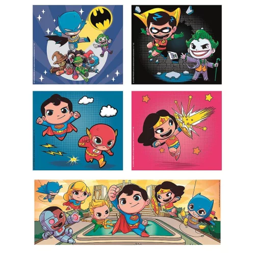 Puzzle DC Super Hero Idols 10 v 1 od Clementoni