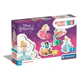   Puzzle v tvare bábiky Disney Princezná Moje prvé Clementoni