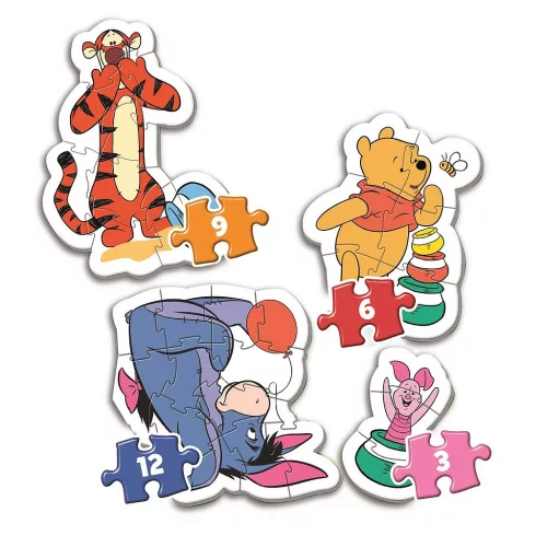 Disney Winnie Puuh Mein erstes Puppenform-Puzzle von Clementoni