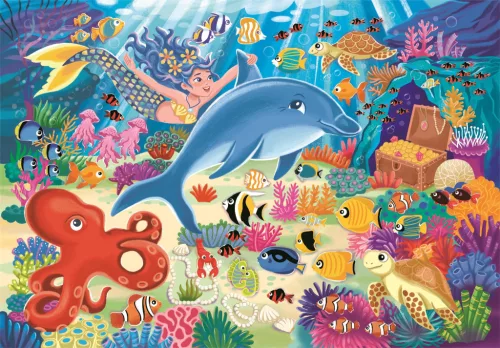 Oceánska podmorská zábava 30-dielne puzzle Clementoni