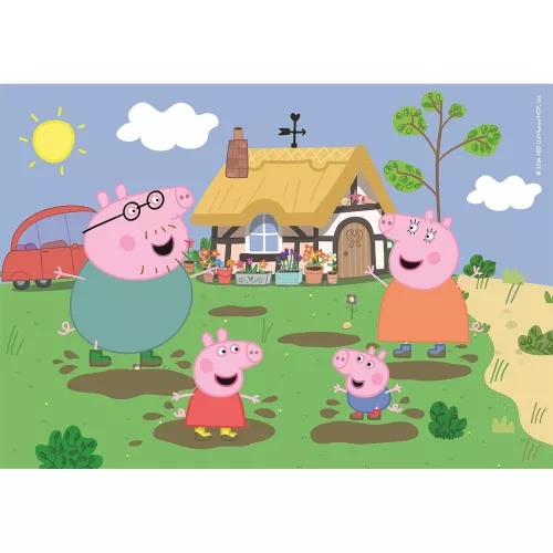 Peppa Pig Mud 30 dielne puzzle Clementoni