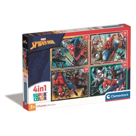 Spider-Man Trio v akcii 4 v 1 puzzle Clementoni