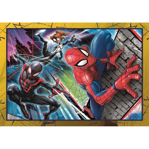 Spider-Man Trio v akcii 4 v 1 puzzle Clementoni
