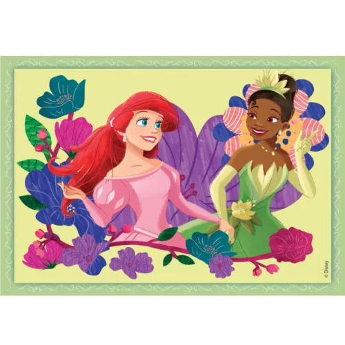 Rozmarné puzzle 4 v 1 od Disney princezien Clementoni